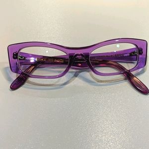 Cutler and Gross of London Purple Glasses Frames